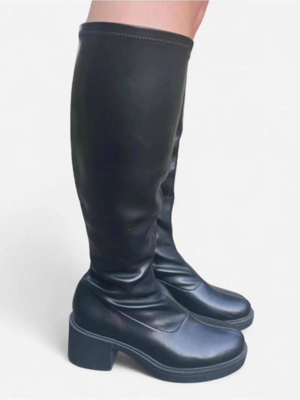 Target Black Over-the-Knee Platform Boots